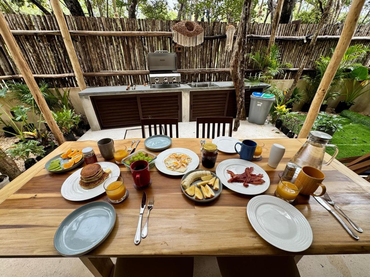 Departamento De Lujo En Tulum, Alberca Privada, Aldea Zama Apartment Exterior photo